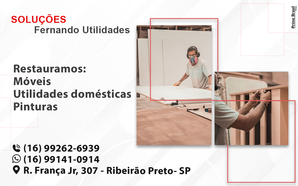 Soluções Fernando Utilidades Serrana - Área 17 - Seu guia de empresas em São José do Rio Preto e região.