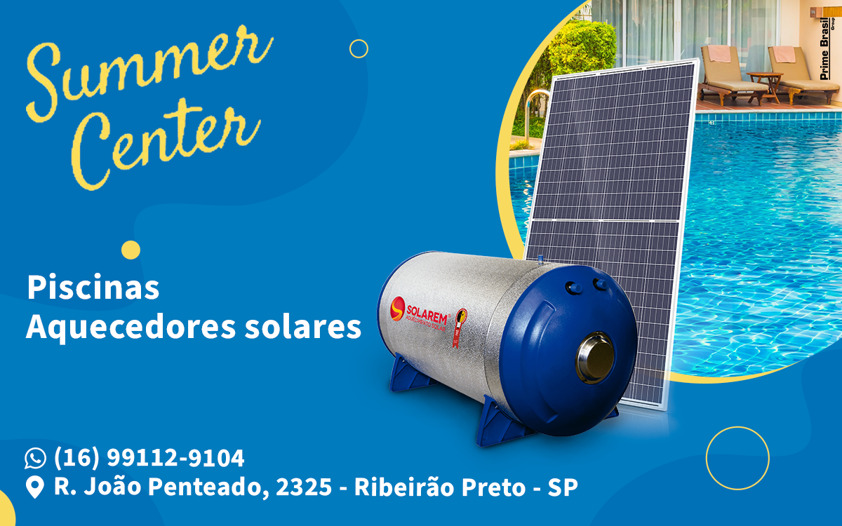 Summer Center Piscinas e Aquecedores Serra Azul - Área 17 - Seu guia de empresas em São José do Rio Preto e região.