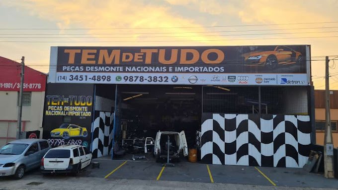 Tem de Tudo - Peças Desmonte Nacionais e Importados em Marília-SP  - Área 17 - Seu guia de empresas em São José do Rio Preto e região.