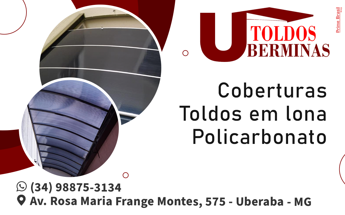 Toldos Uberminas Sacramento - Área 17 - Seu guia de empresas em São José do Rio Preto e região.