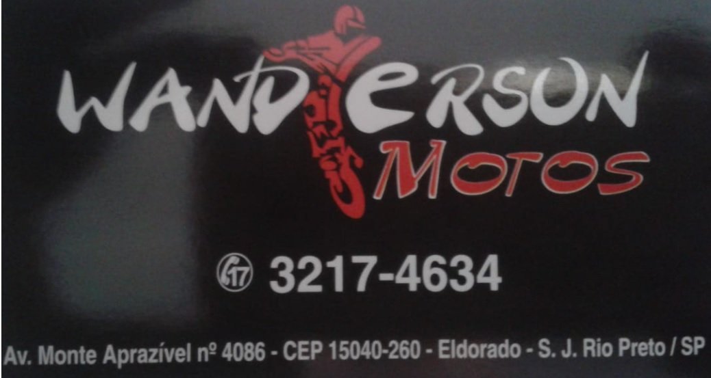 Wanderson Motos Oficina de Motos Rio Preto - Área 17 - Seu guia de empresas em São José do Rio Preto e região.